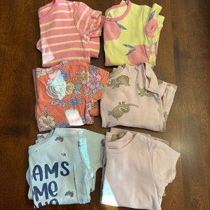 4T shortsleeved and shorts PJ bundle of 6